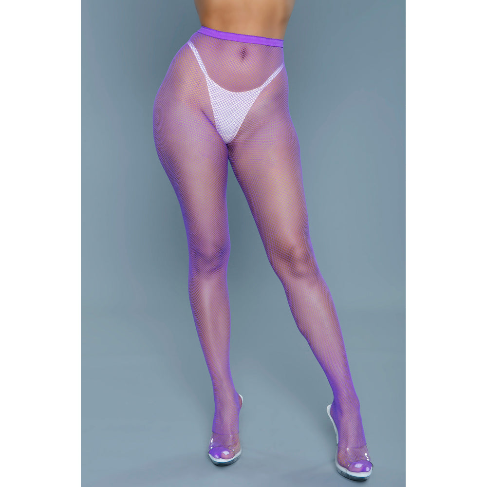 Up All Night Pantyhose | Purple | OS