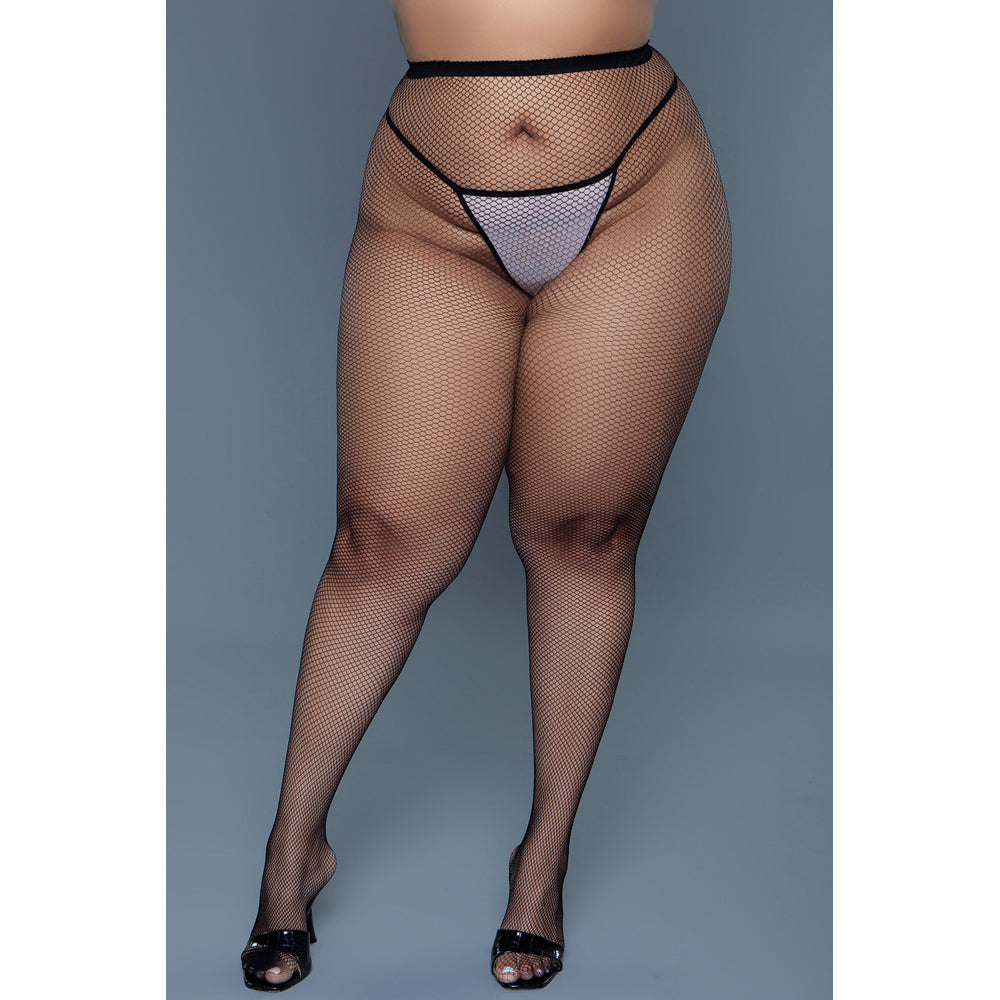 Up All Night Pantyhose | Black | Queen