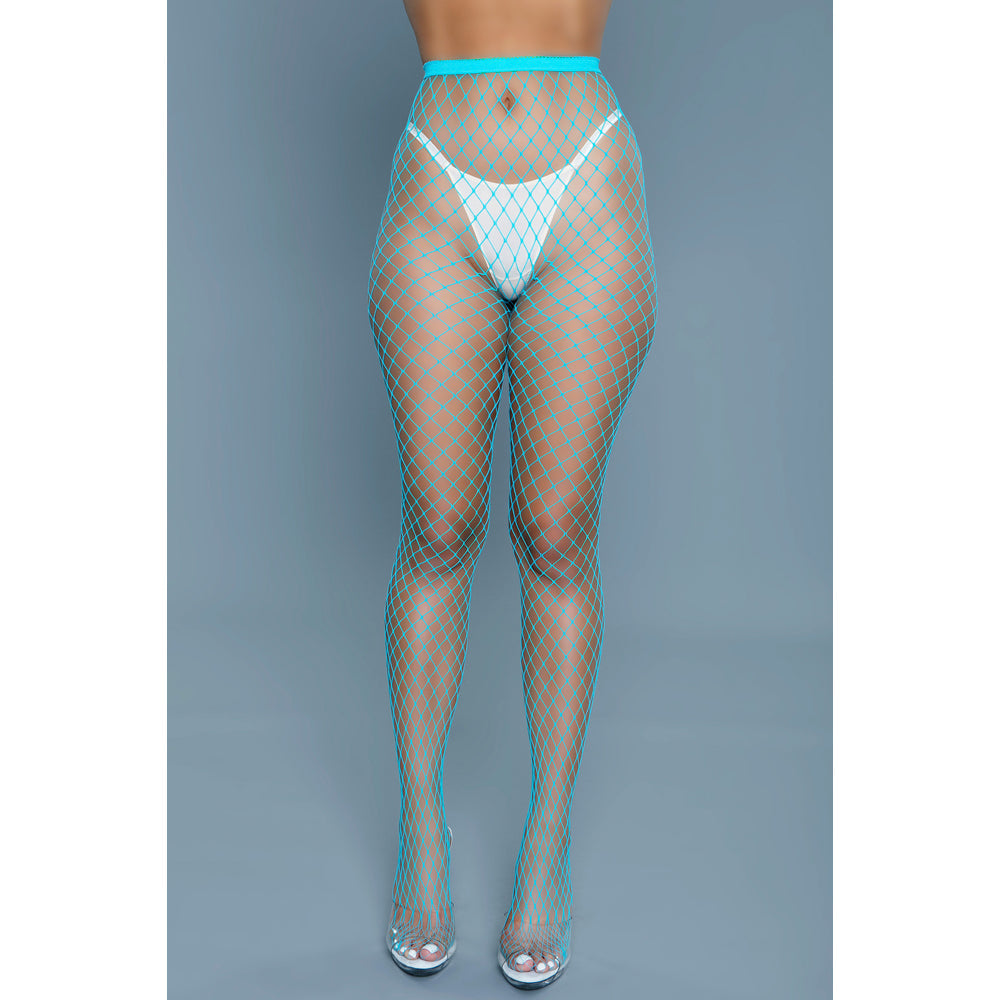 Can't Back Down Pantyhose | Turquoise | OS