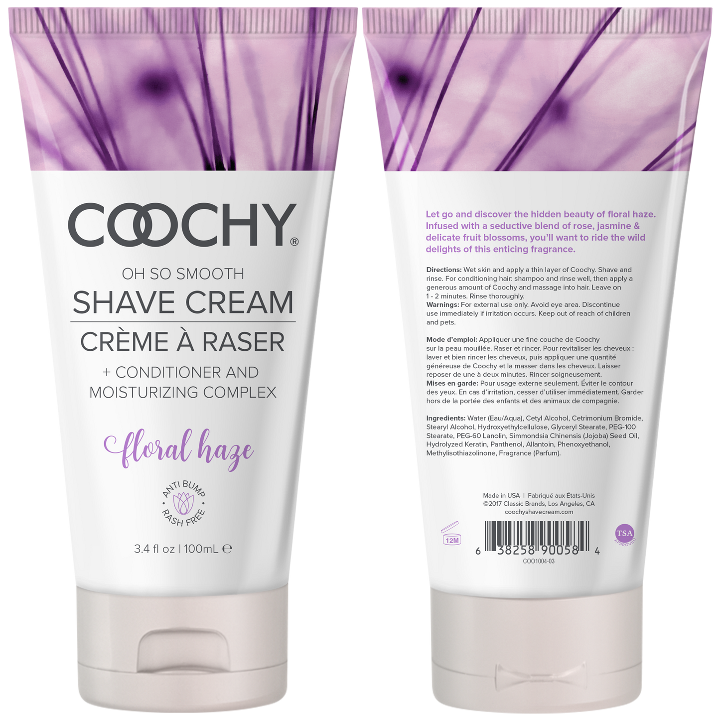 Coochy Shave Cream | Floral Haze | Travel Size 100ml