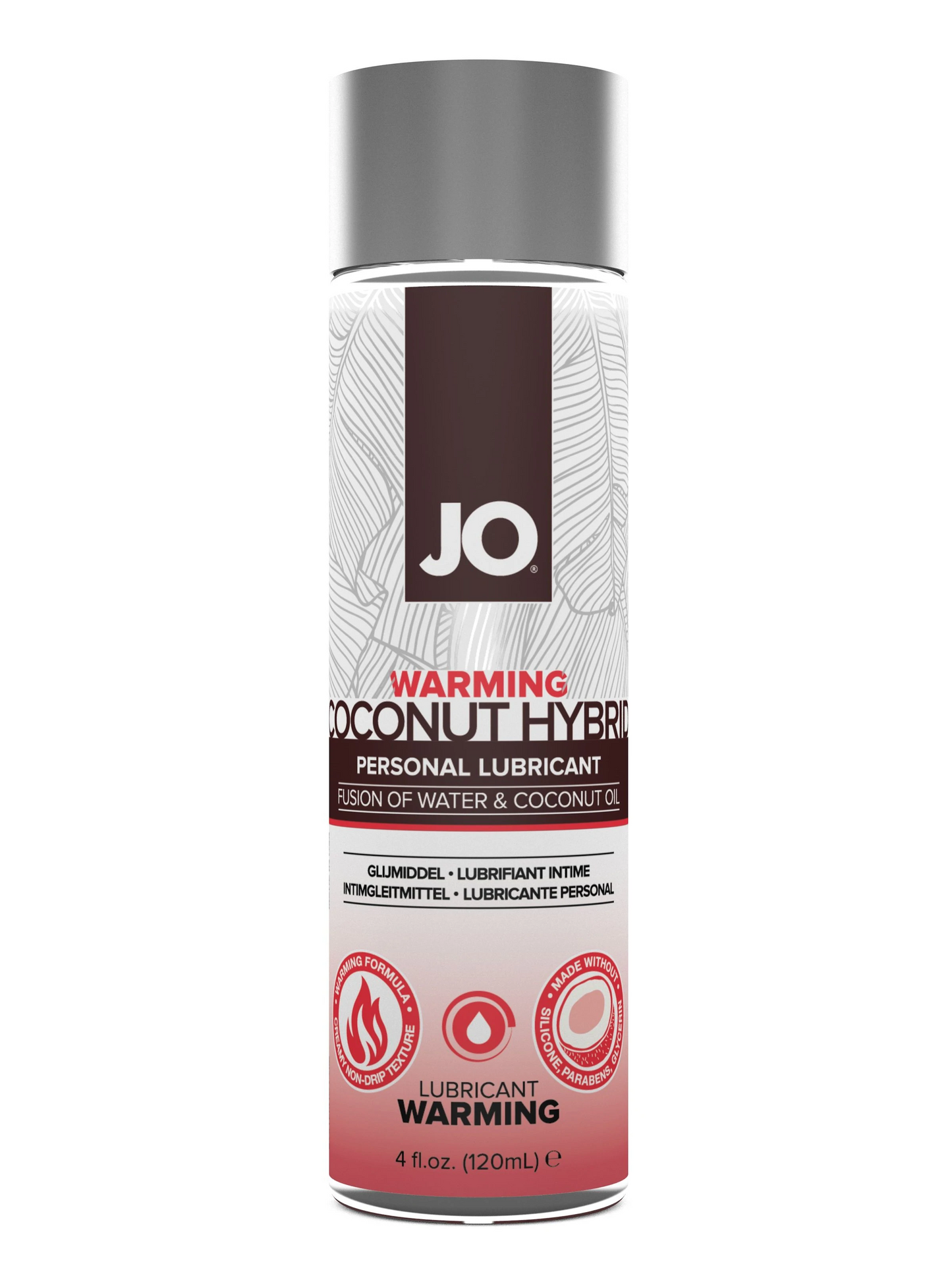 JO Coconut Hybrid | Warming Lubricant