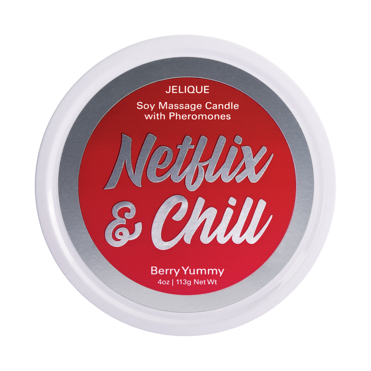 Mood Pheromone Soy Massage Candle | Netflix & Chill | Berry Yummy
