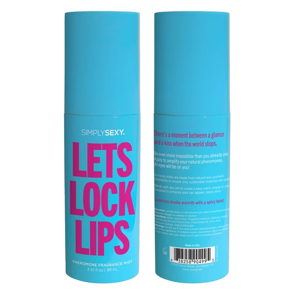 Pheromone Body Mist | Let’s Lock Lips
