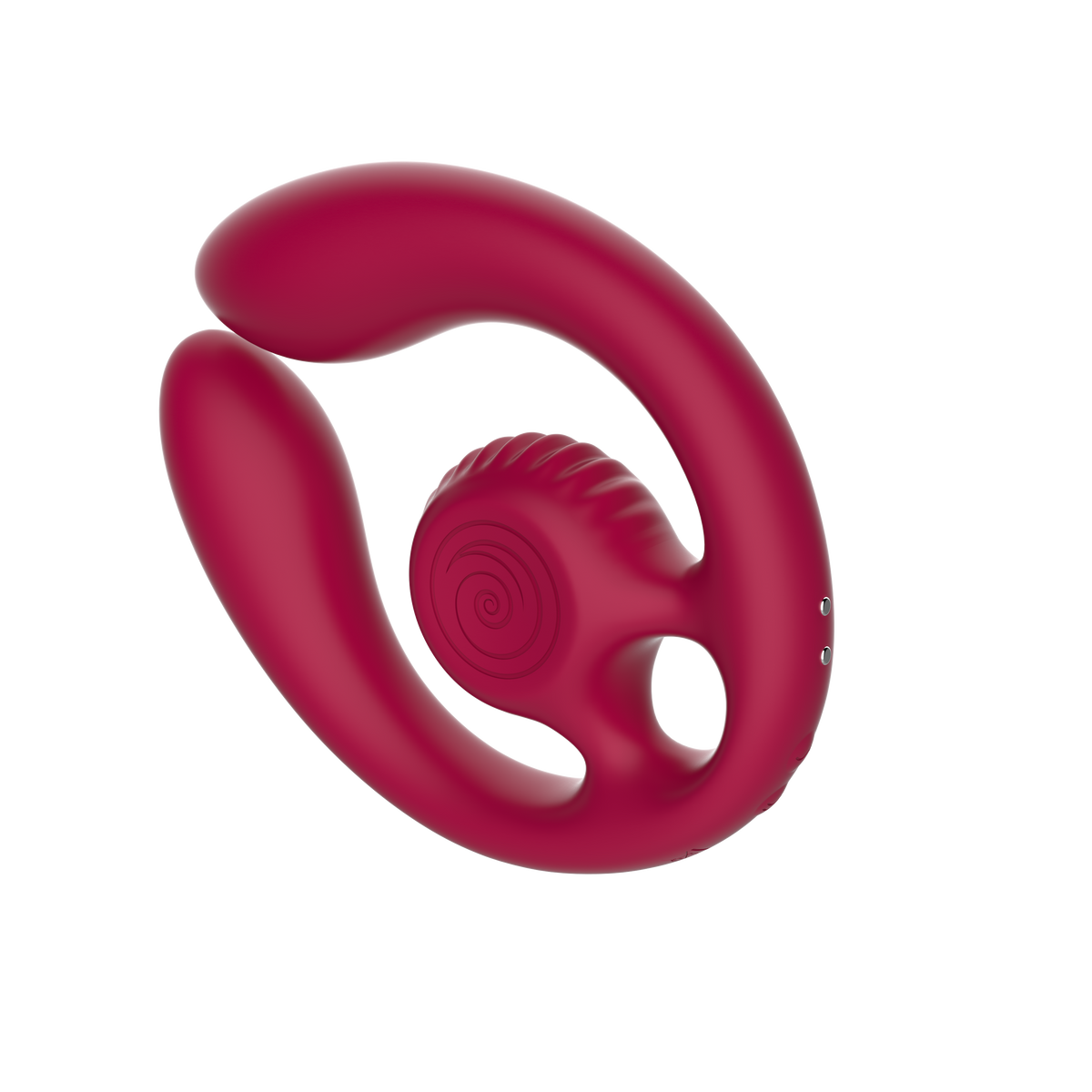 SVibe Snail GIZI Duo Couples Stimulator | BURGUNDY