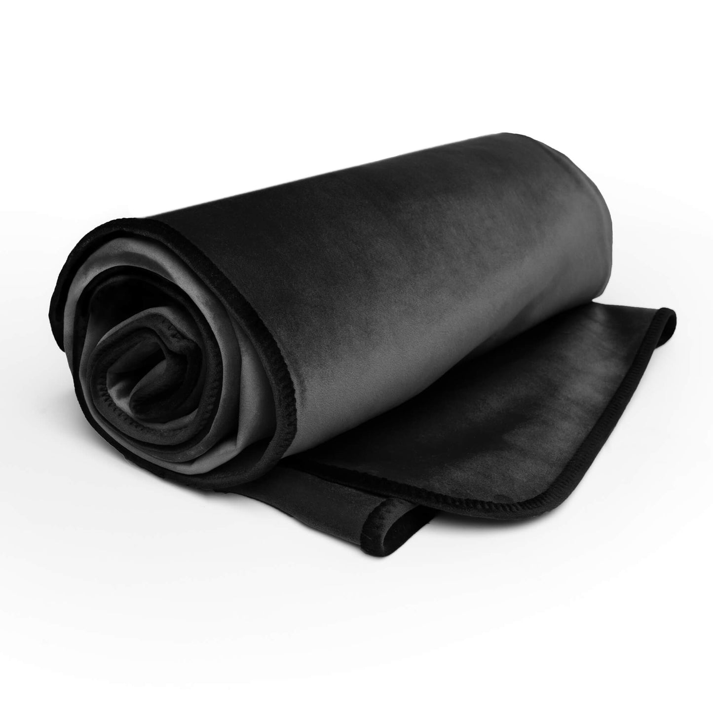Fascinator Lush Throw King | Black Microvelvet