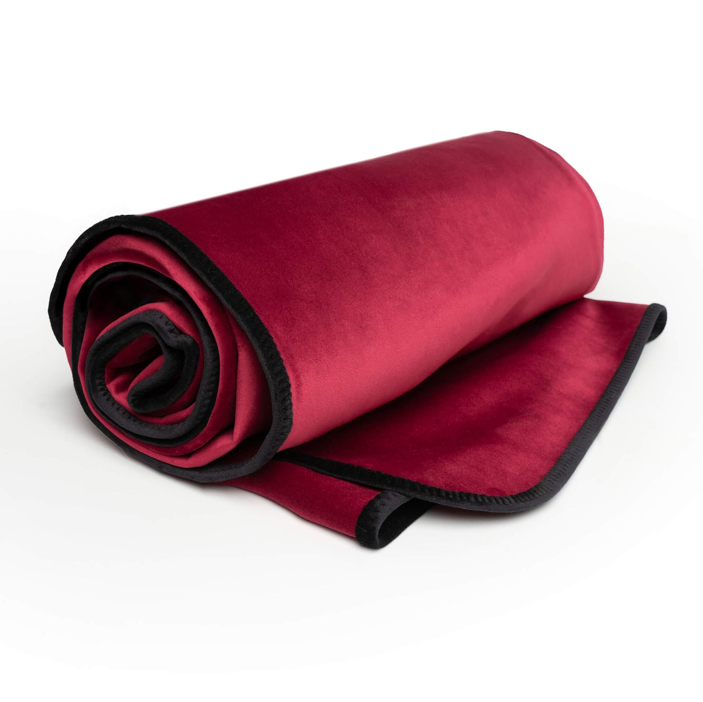 Fascinator Lush Throw King | Merlot Microvelvet