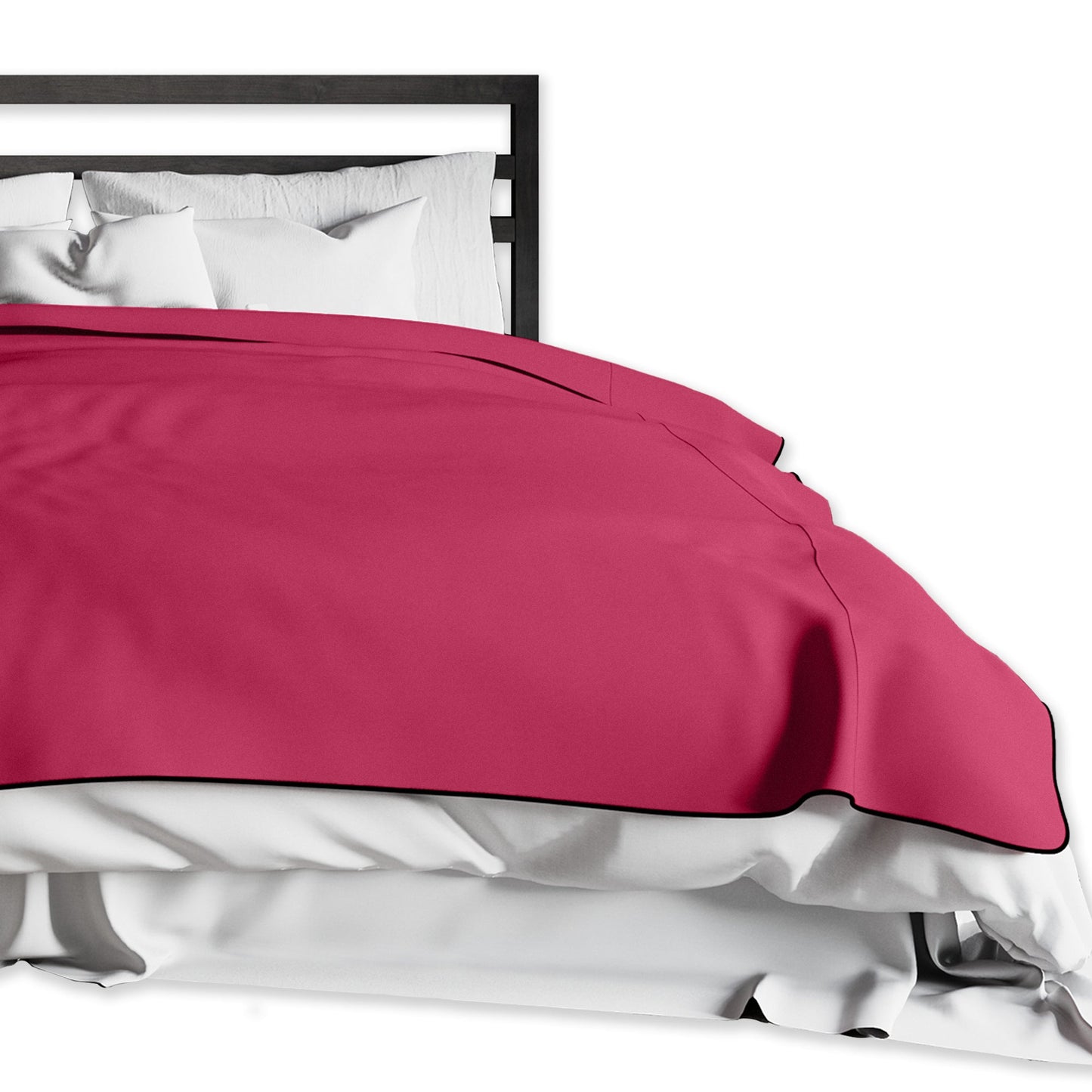 Fascinator Lush Throw King | Merlot Microvelvet