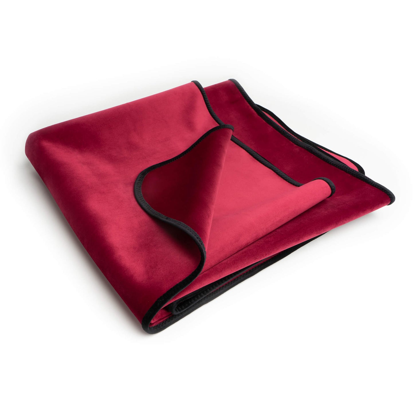 Fascinator Lush Throw King | Merlot Microvelvet