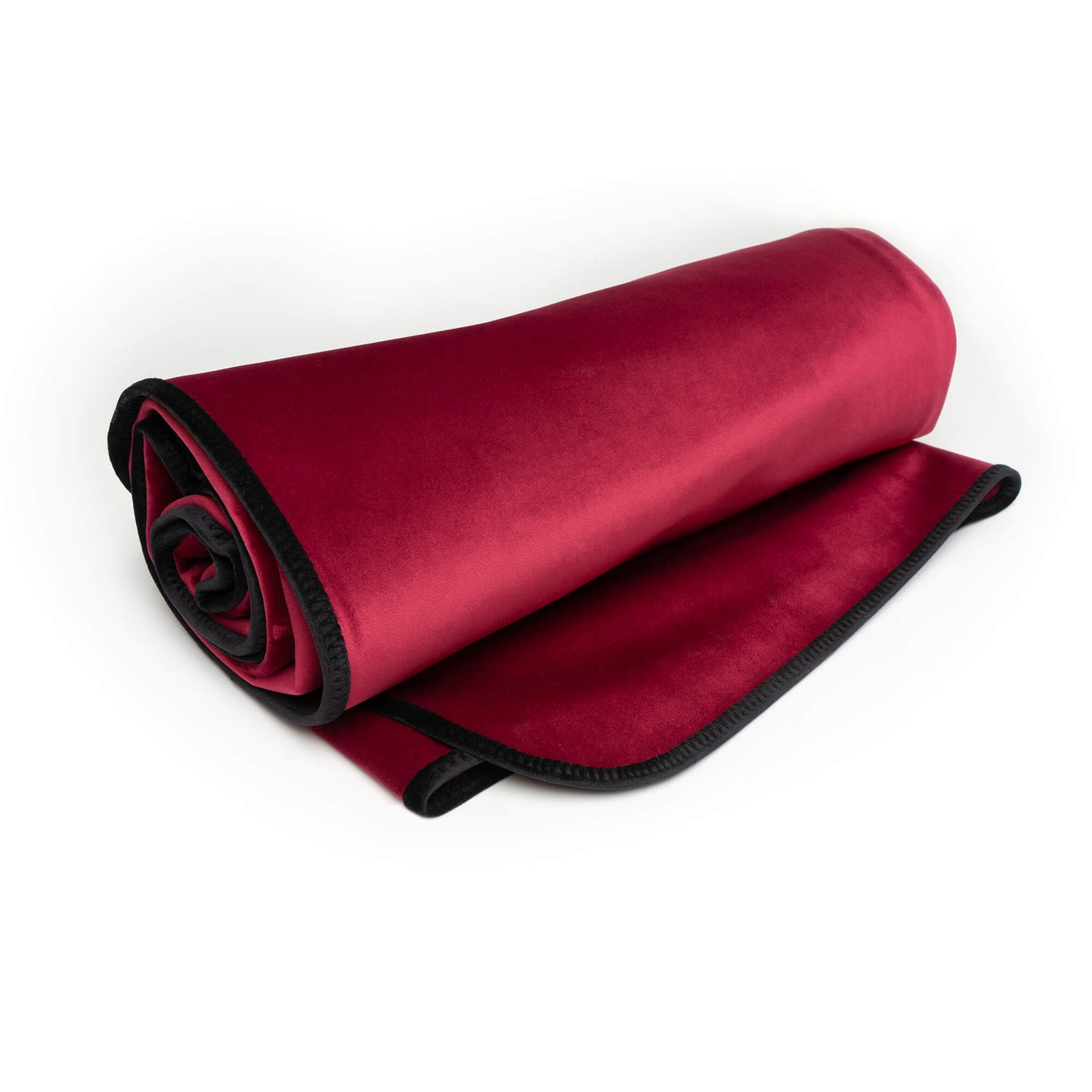 Fascinator Lush Throw King | Merlot Microvelvet