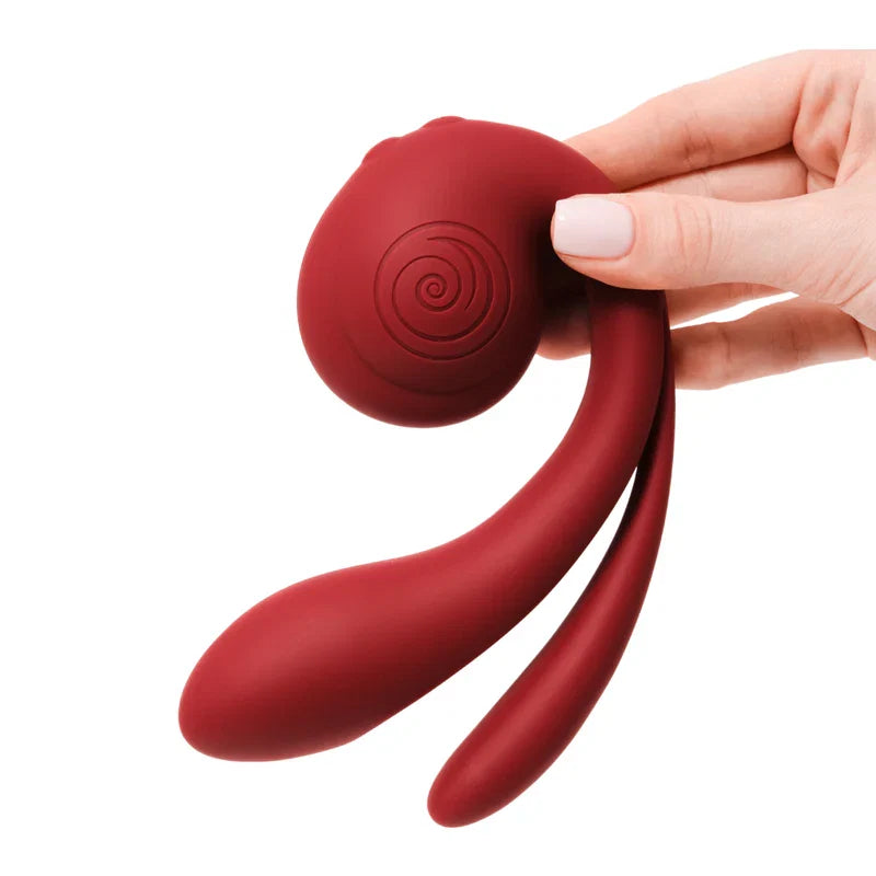 SVibe Snail GIZI PRO Vibrator | BORDEAUX