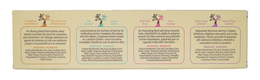 Earthly Body at Night Bath Fizzer Aphrodisiac Collection Set  4pc