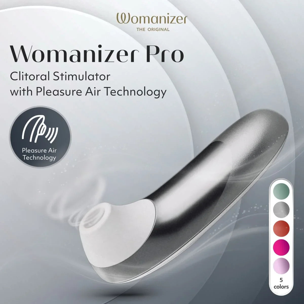 Womanizer Pro | Silver Grey