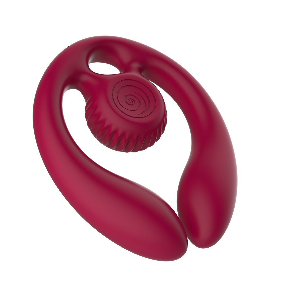 SVibe Snail GIZI Duo Couples Stimulator | BURGUNDY