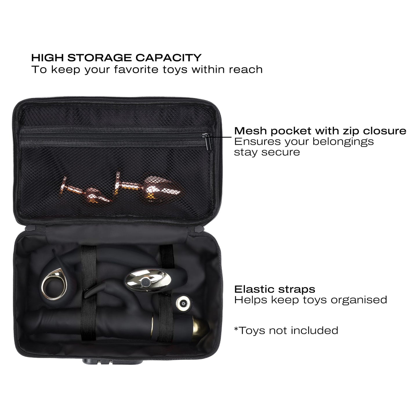 Discreet Box Luxury Gold