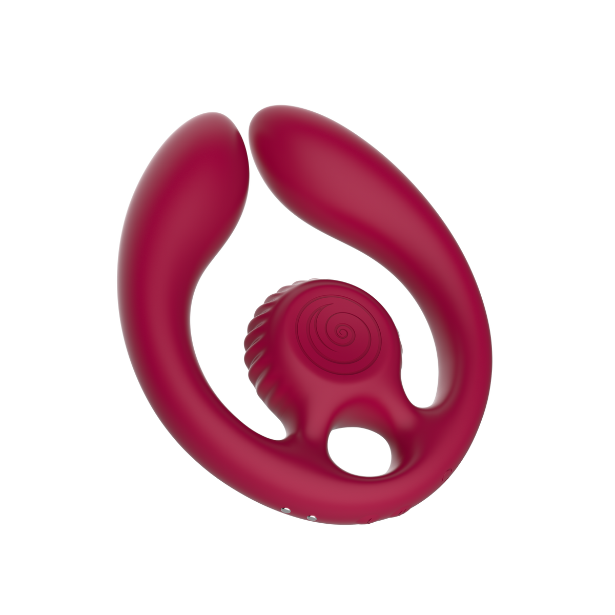 SVibe Snail GIZI Duo Couples Stimulator | BURGUNDY