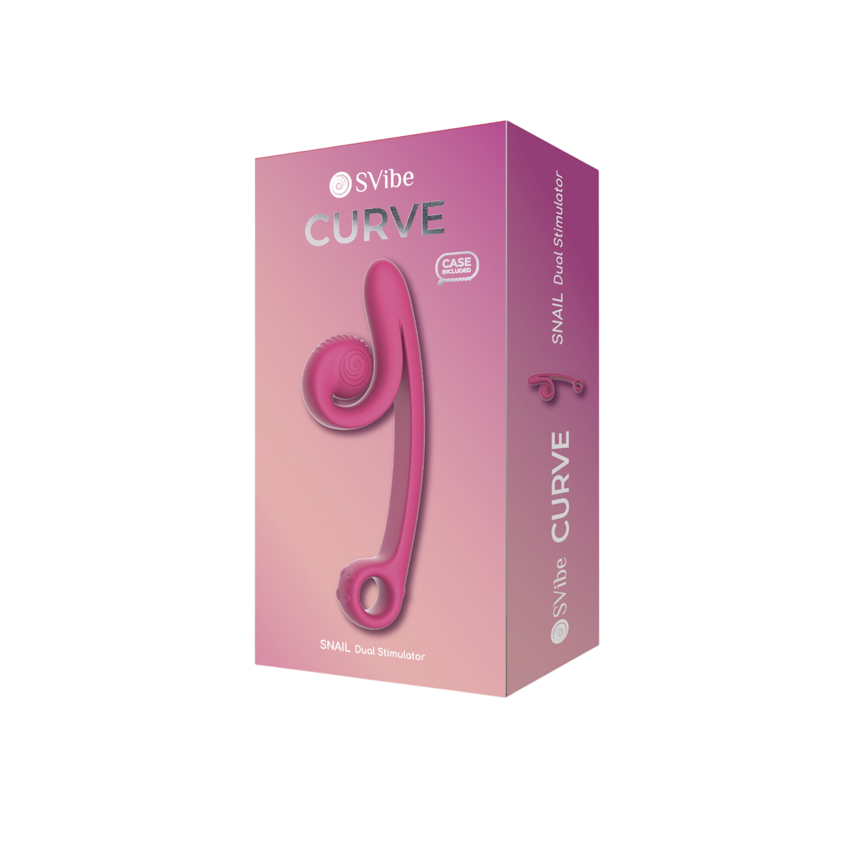 SVibe Snail CURVE vibrator | PINK