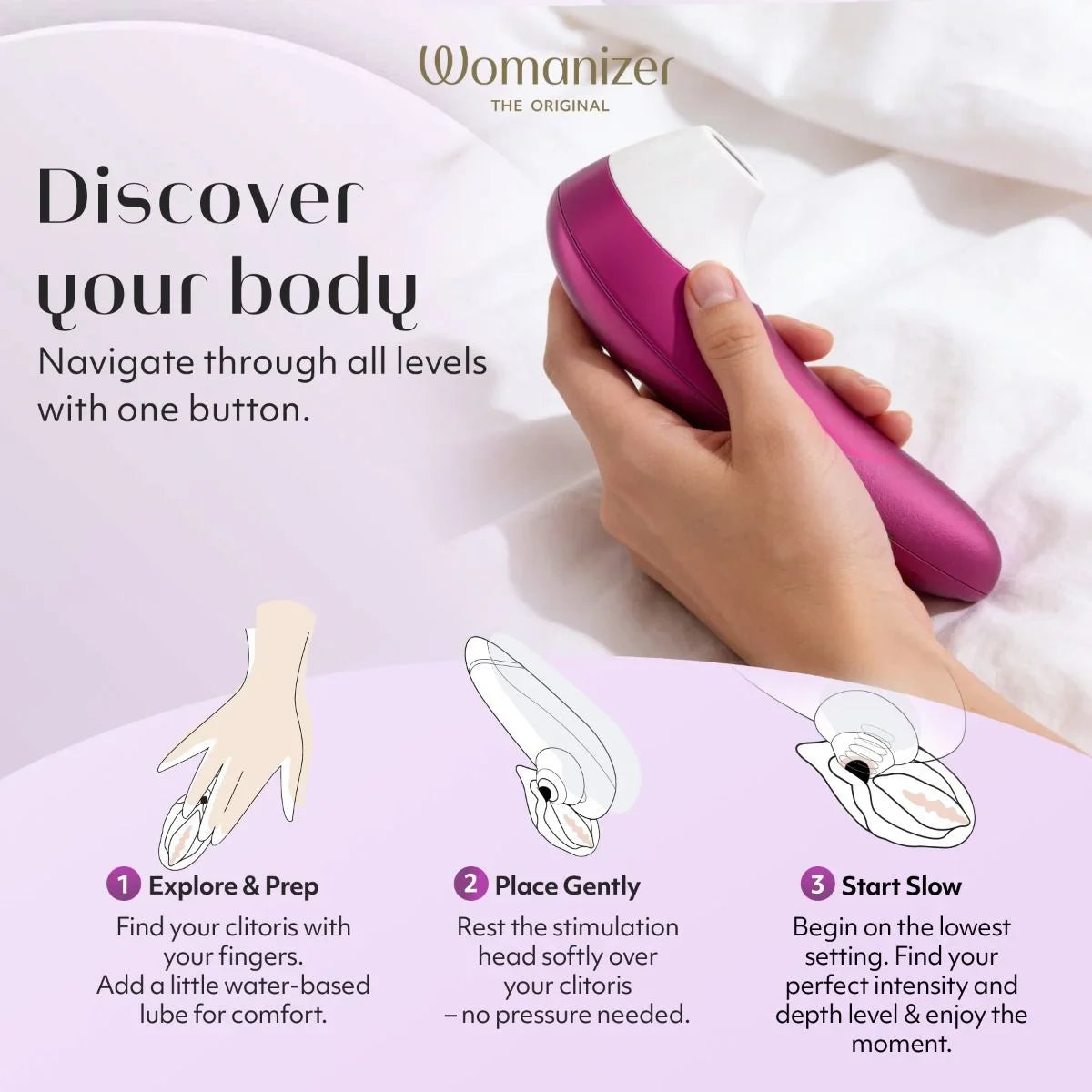 Womanizer Pro | Vibrant Pink