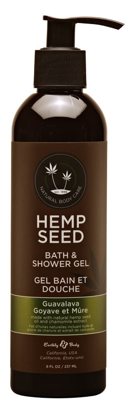 Hemp Seed Bath & Shower Gel | Guavalava