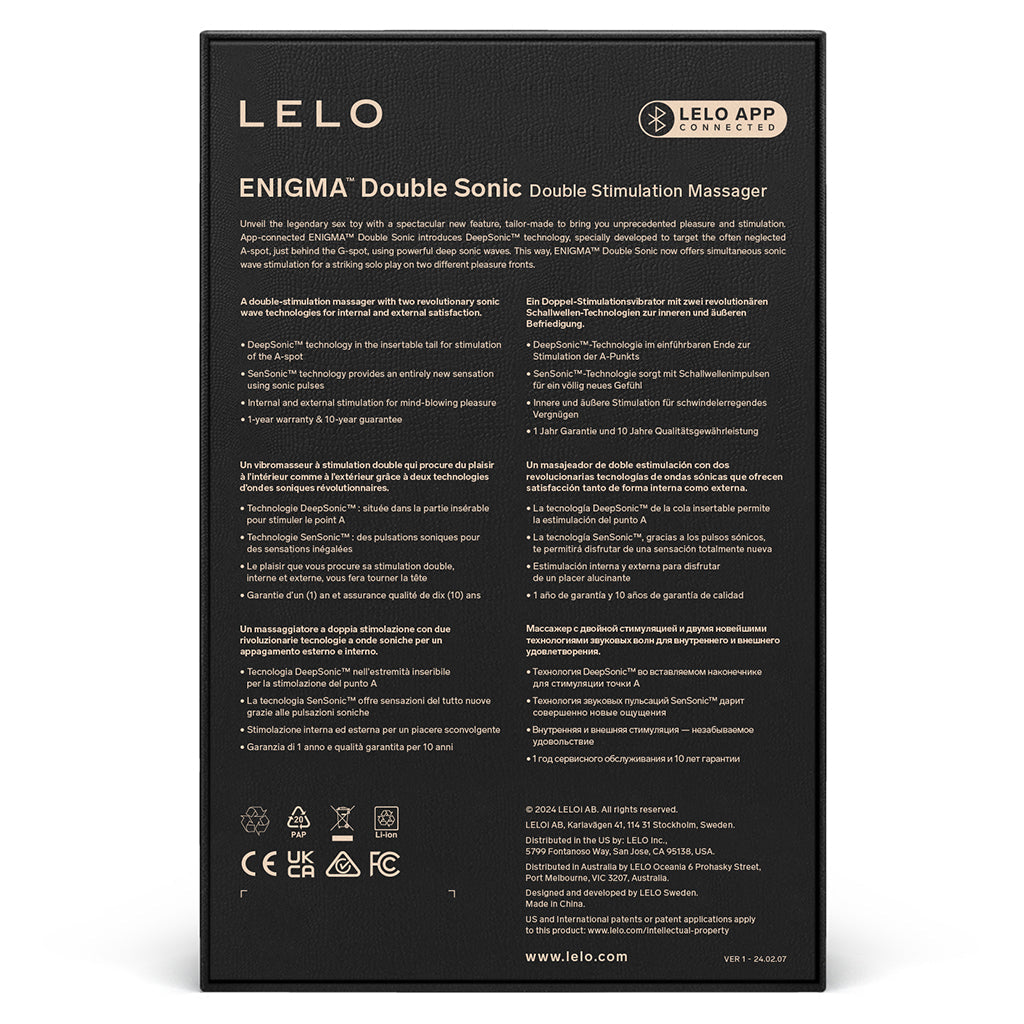 LELO Enigma Double Sonic | Purple