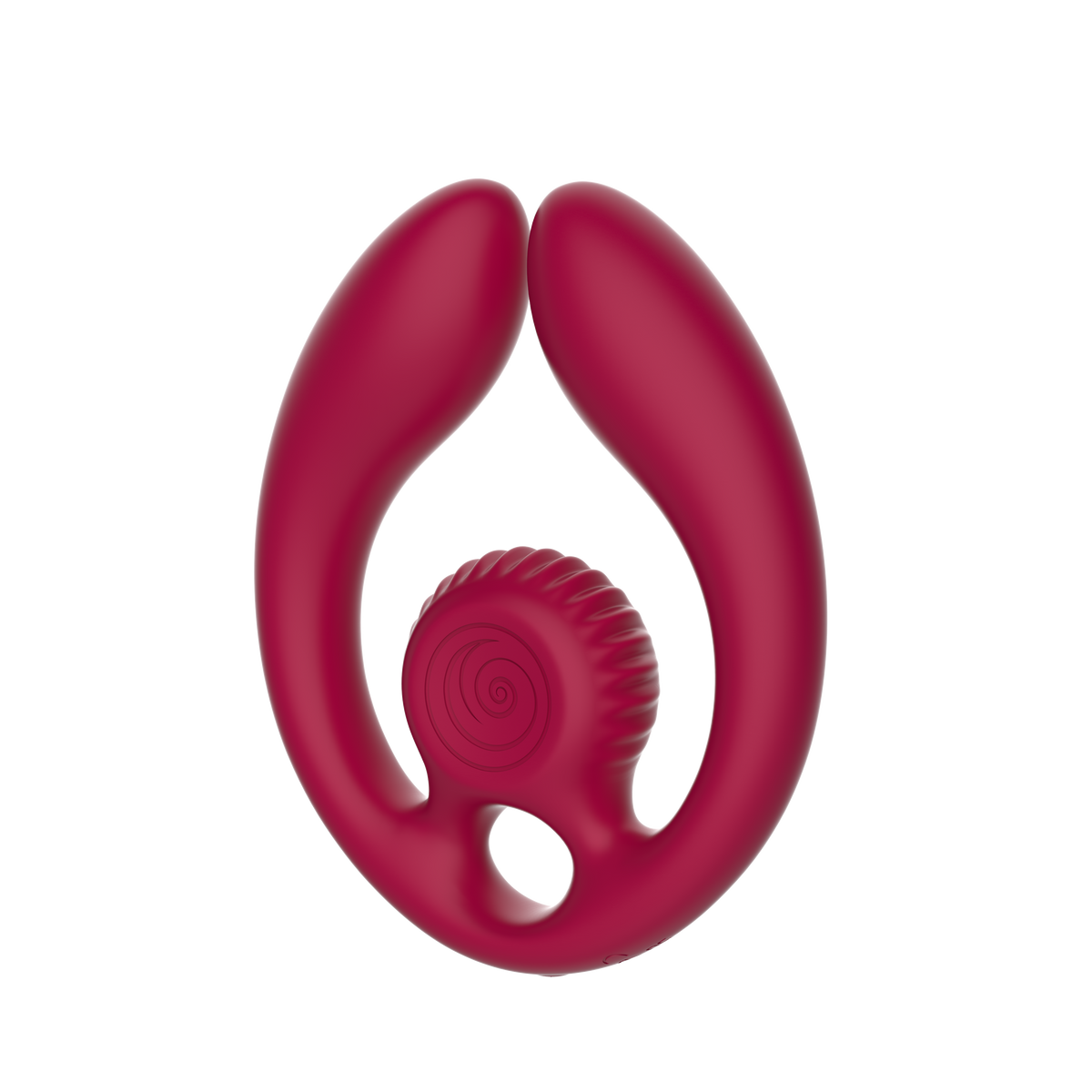 SVibe Snail GIZI Duo Couples Stimulator | BURGUNDY