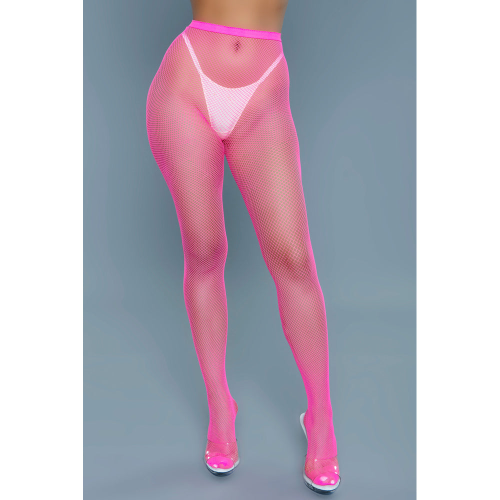 Up All Night Pantyhose | Hot Pink | OS