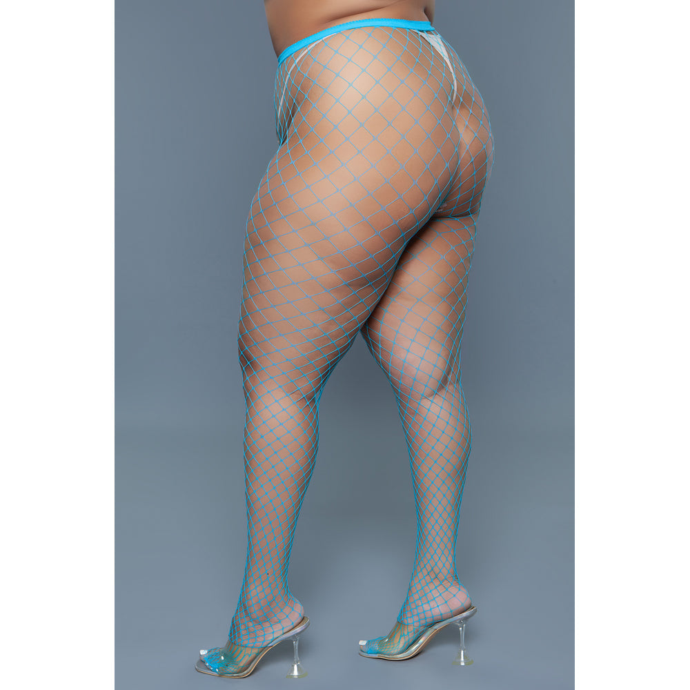 Can't Back Down Pantyhose | Turquoise | QS