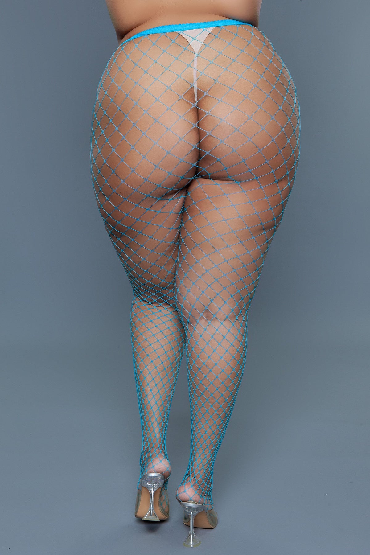 Can't Back Down Pantyhose | Turquoise | QS