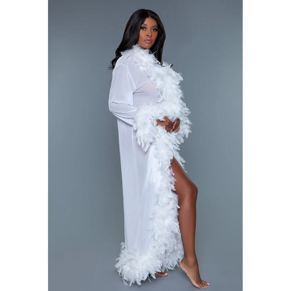 Glamour Robe |White