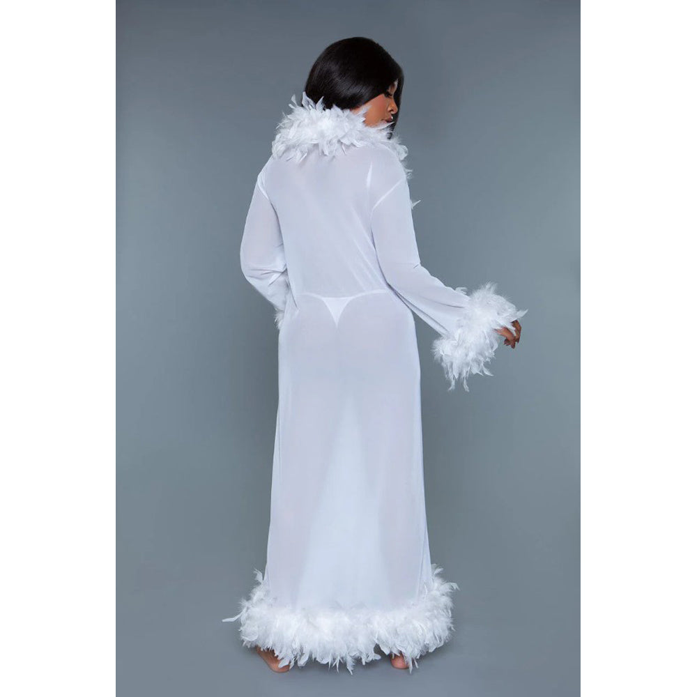 Glamour Robe |White