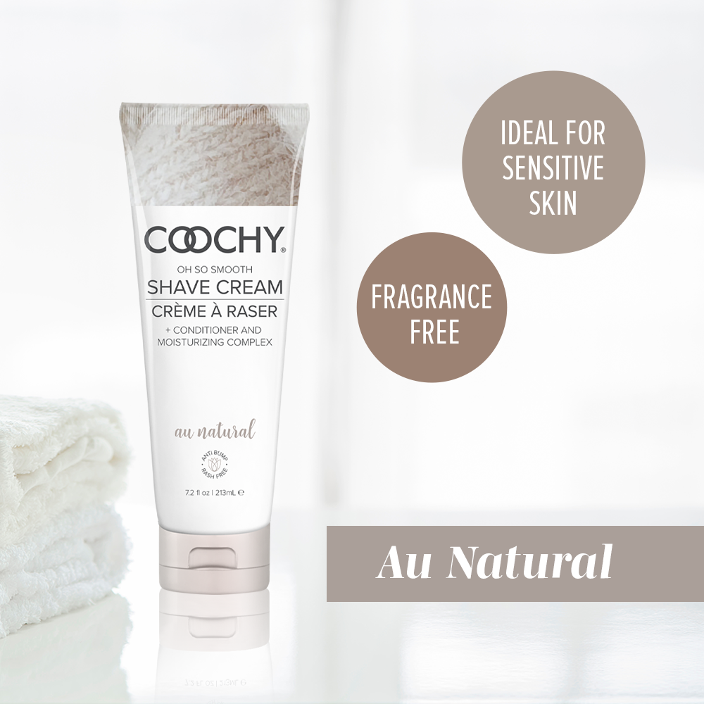 Coochy Shave Cream | Au Natural | 7.2 oz