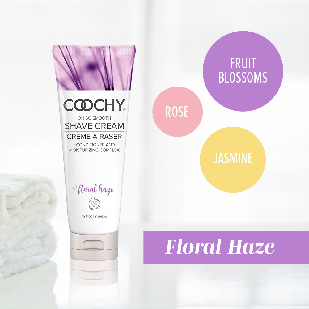 Coochy Shave Cream |  Floral Haze | 7.2 oz