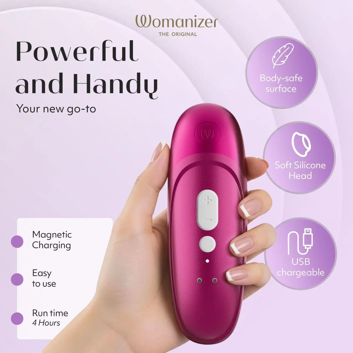 Womanizer Pro | Vibrant Pink