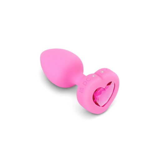Vibrating Heart Plug S/M