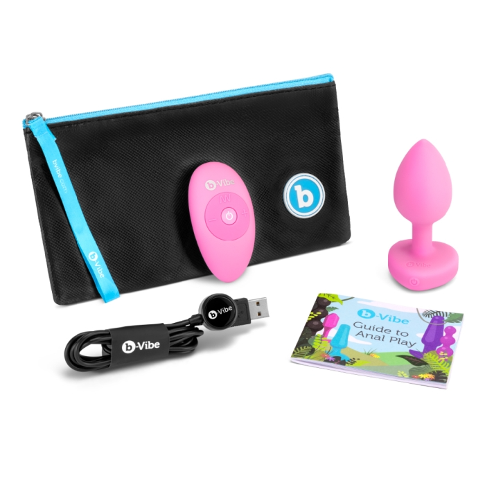 Vibrating Heart Plug S/M