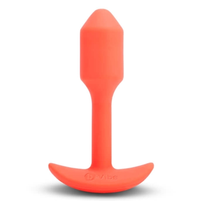 Vibrating Snug Plug | S | Orange