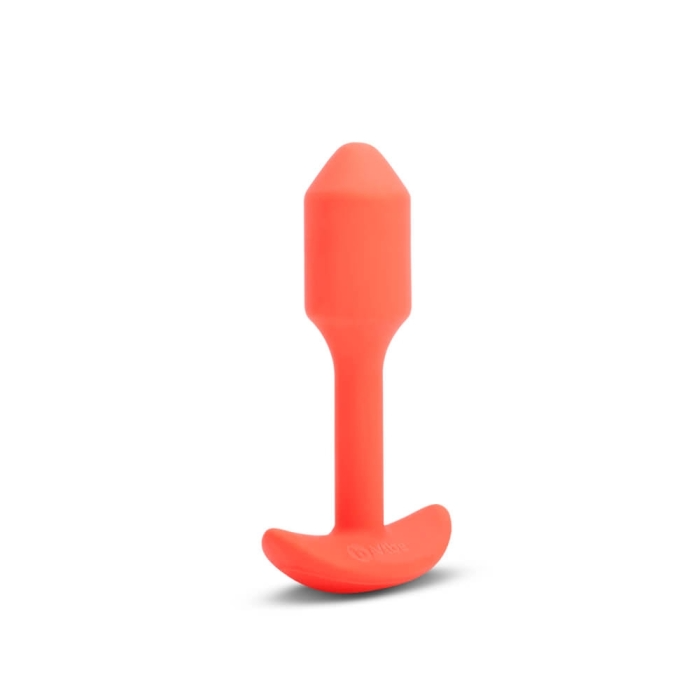 Vibrating Snug Plug | S | Orange