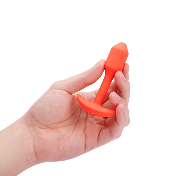 Vibrating Snug Plug | S | Orange