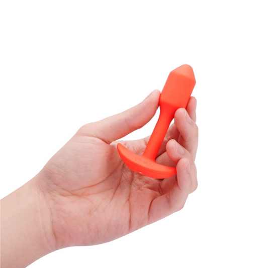Vibrating Snug Plug | S | Orange