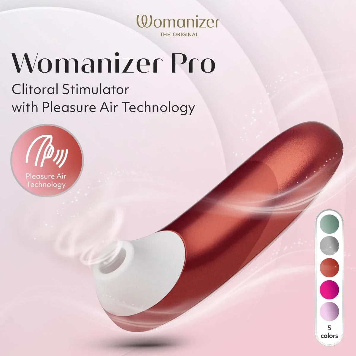 Womanizer Pro | Bordeaux Red