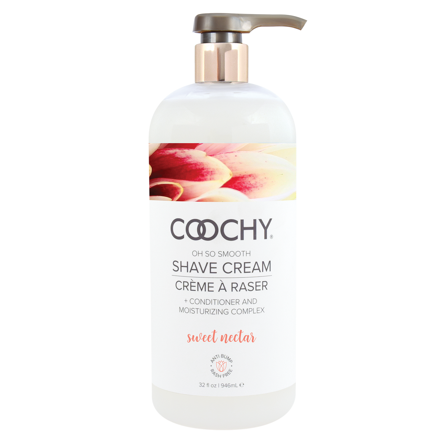 Coochy Shave Cream | Sweet Nectar | 32oz