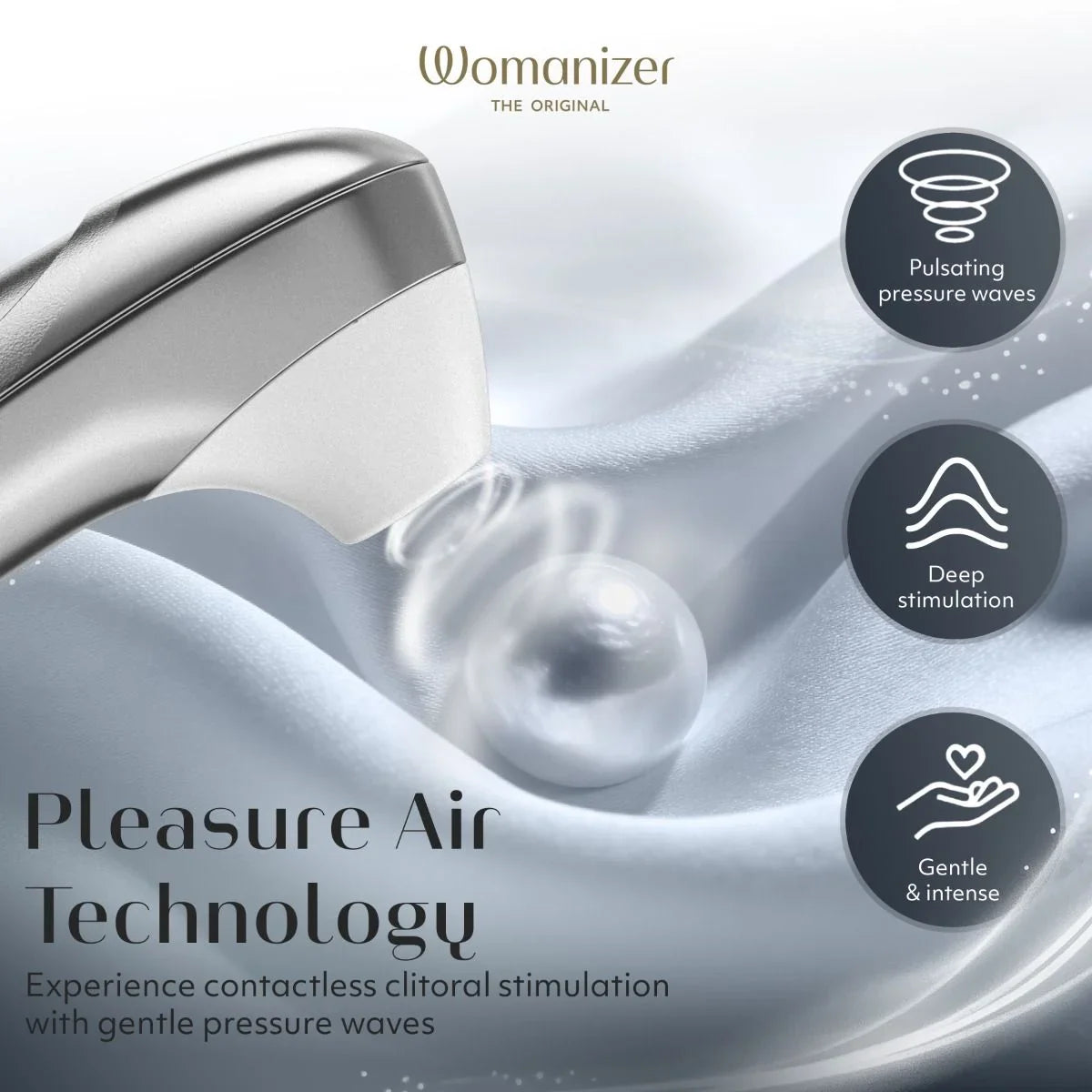 Womanizer Pro | Silver Grey