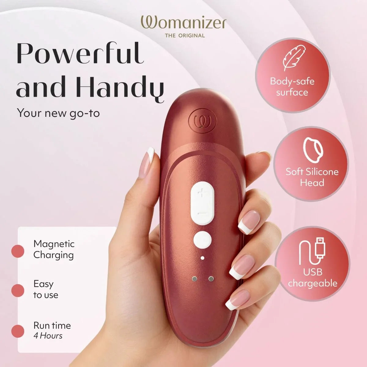 Womanizer Pro | Bordeaux Red