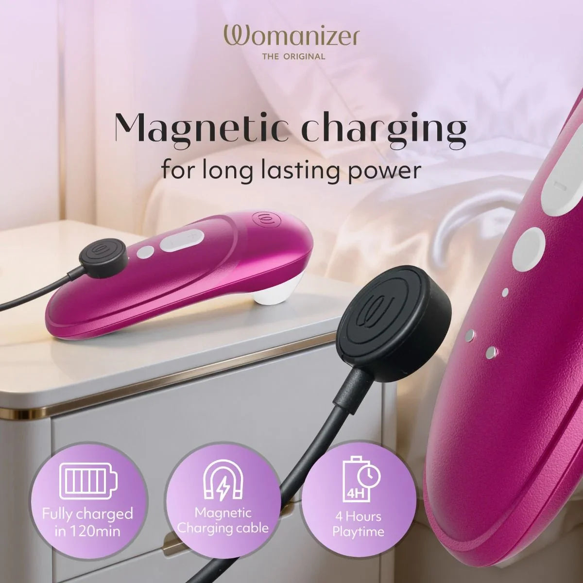 Womanizer Pro | Vibrant Pink