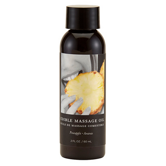 Edible Massage Oil | Pineapple | 2oz Travel Size