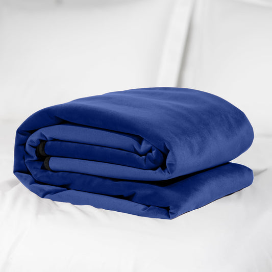Fascinator Throw Regular | Royal Blue Microvelvet