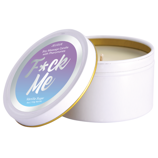 Mood Pheromone Soy Massage Candle | F*ck Me | Vanilla Sugar