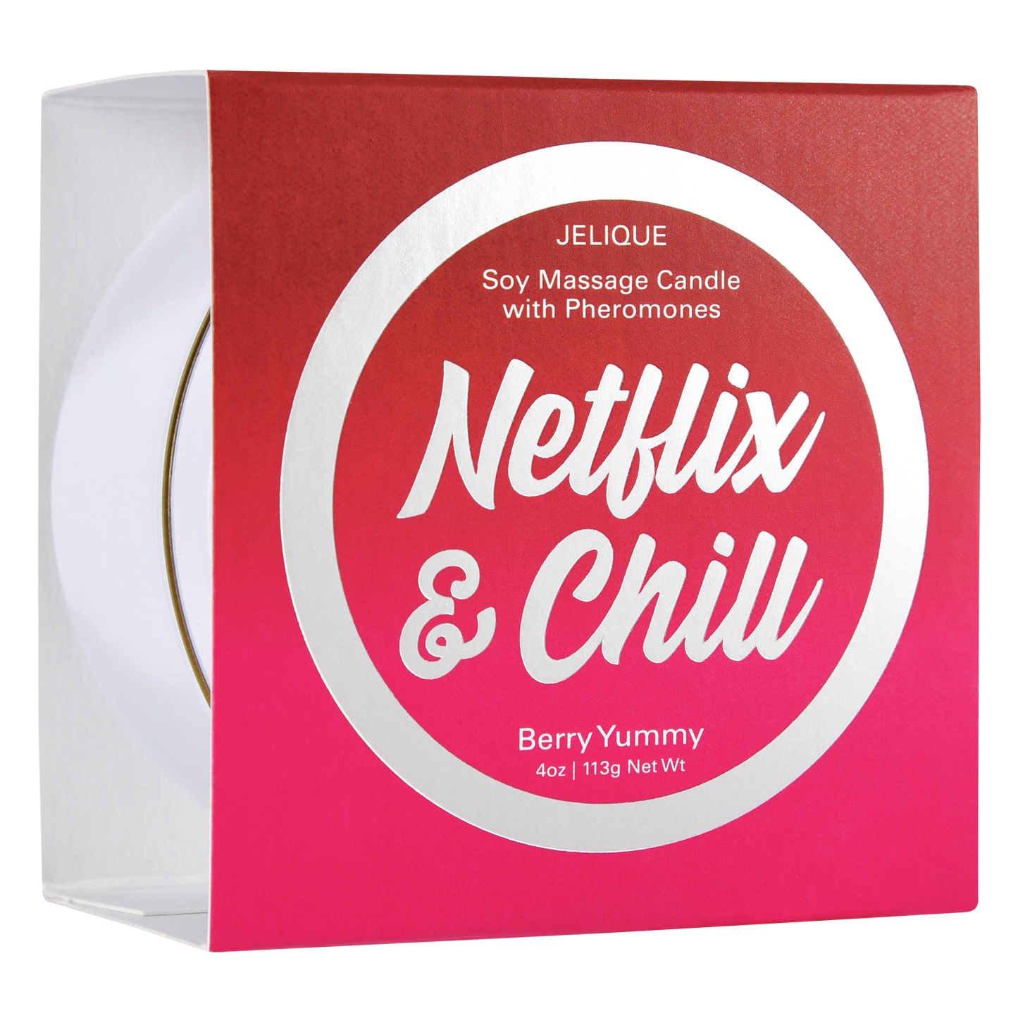 Mood Pheromone Soy Massage Candle | Netflix & Chill | Berry Yummy