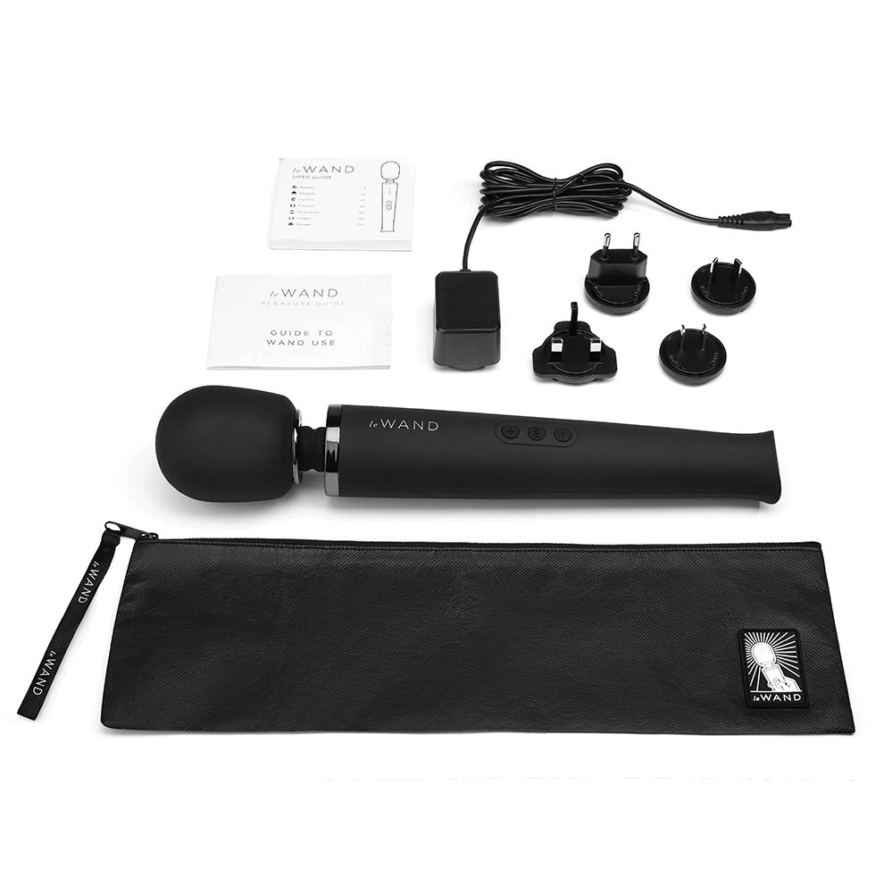 Le Wand Original Rechargeable Vibrating Massager | Black