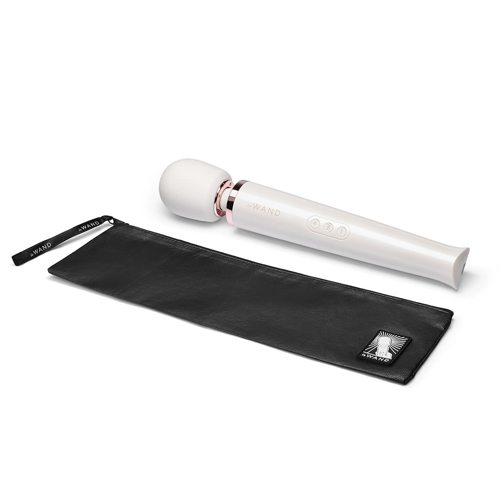 Le Wand Rechargeable Vibrating Massager | Cosmo Sexcellence Award | White
