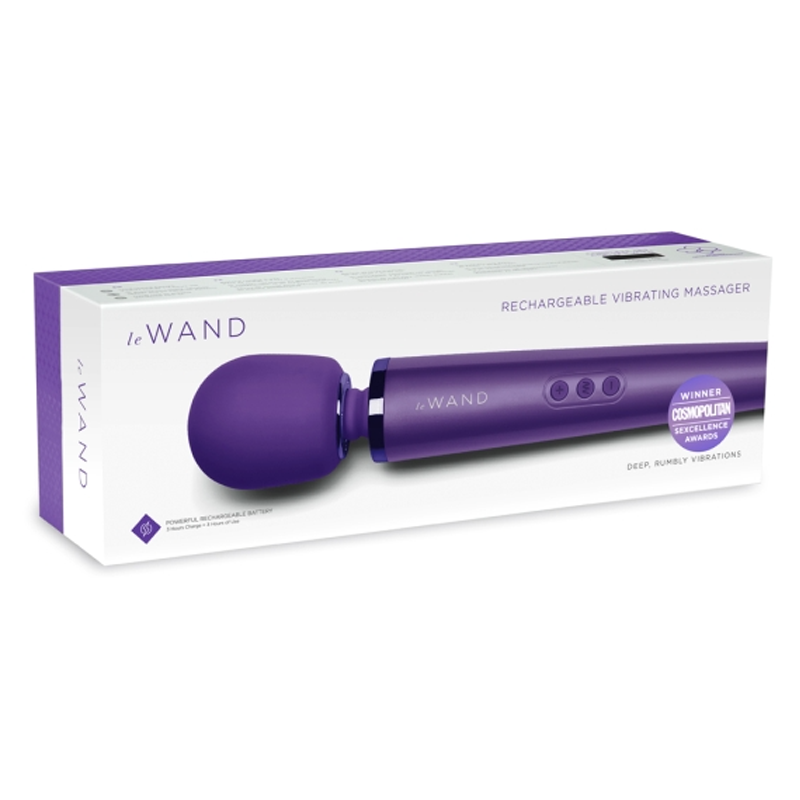 Le Wand Rechargeable Vibrating Massager | Purple